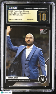 2020 Topps Now Chrome Derek Jeter Career Retrospective #DJ-1 CGC 10 Pristine