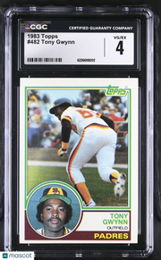 1983 Topps Tony Gwynn #482 CGC 4 San Diego Padres