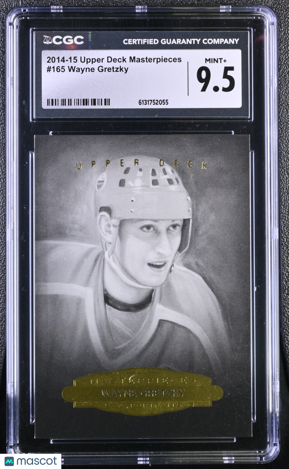2014-15 Upper Deck Masterpieces Wayne Gretzky #165 CGC 9.5 Edmonton Oilers