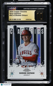 2022 Topps Chrome Shohei Ohtani New Classics #NC-6 CGC 10 Pristine Angels