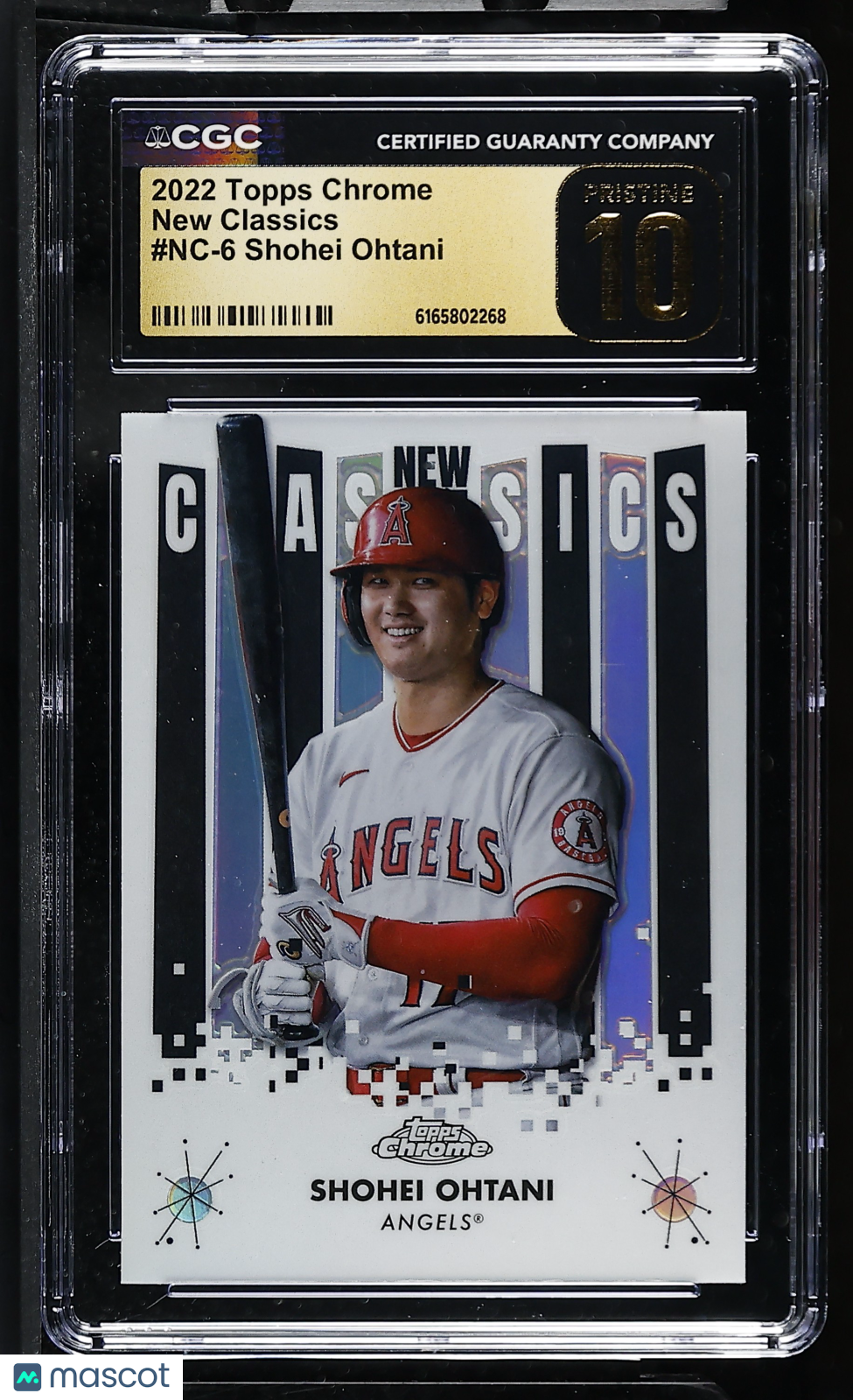 2022 Topps Chrome Shohei Ohtani New Classics #NC-6 CGC 10 Pristine Angels