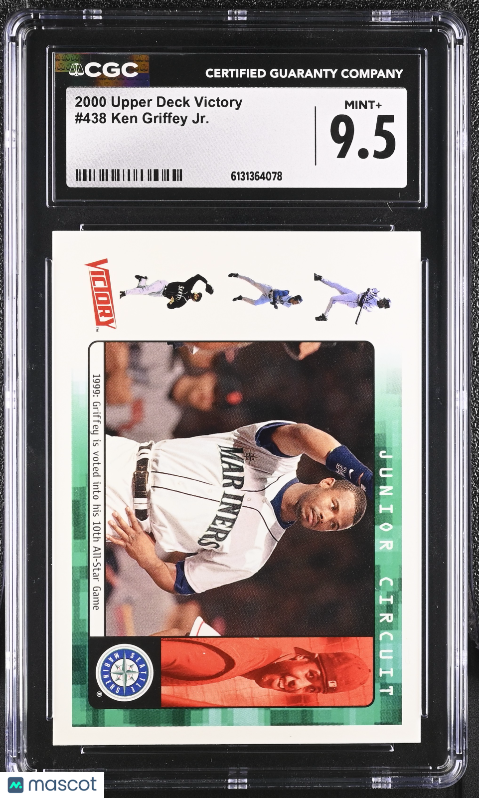 2000 Upper Deck Victory Ken Griffey Jr. #438 CGC 9.5