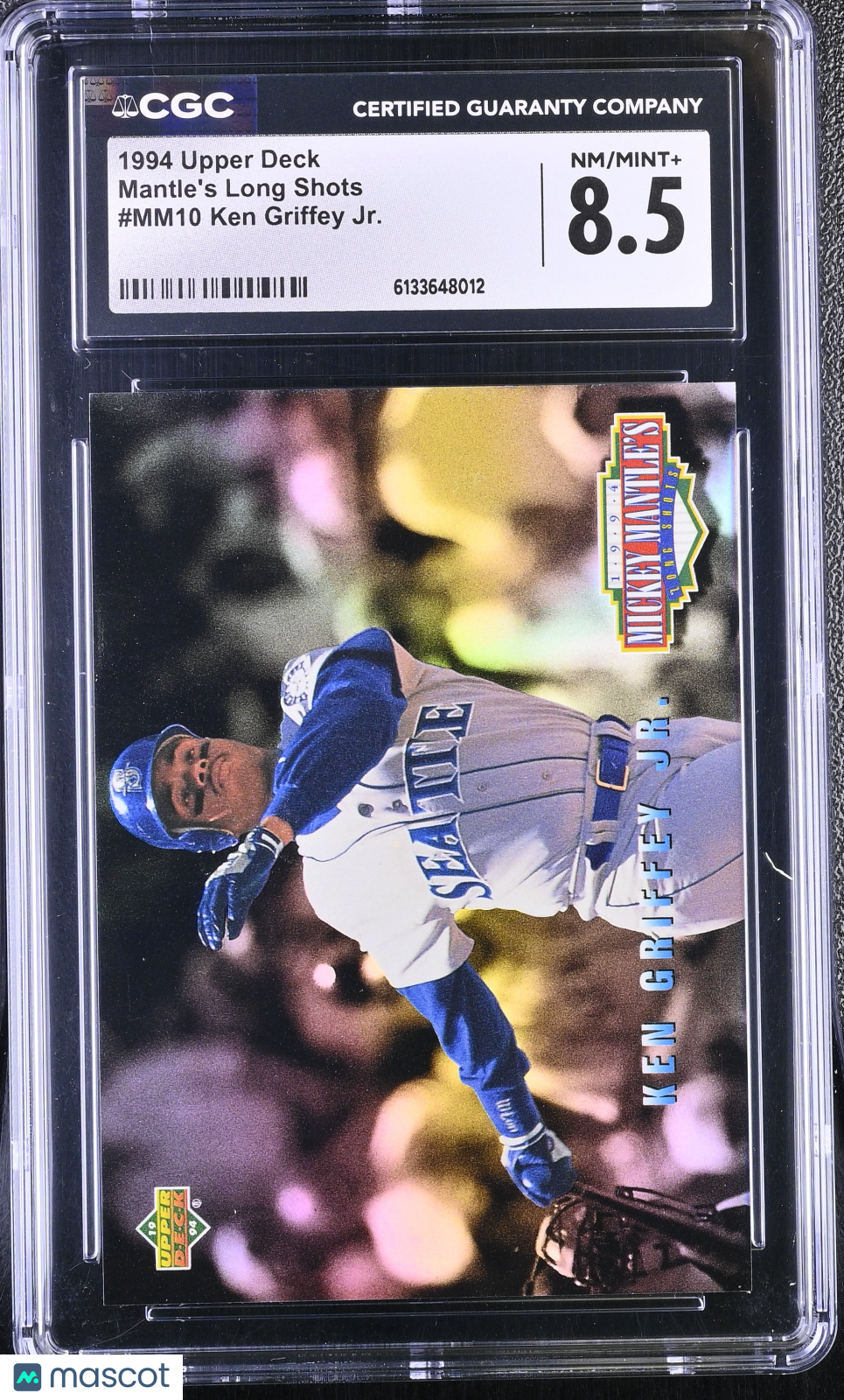 1994 Upper Deck Ken Griffey Jr. Mantle's Long Shots #MM10 CGC 8.5 Mariners