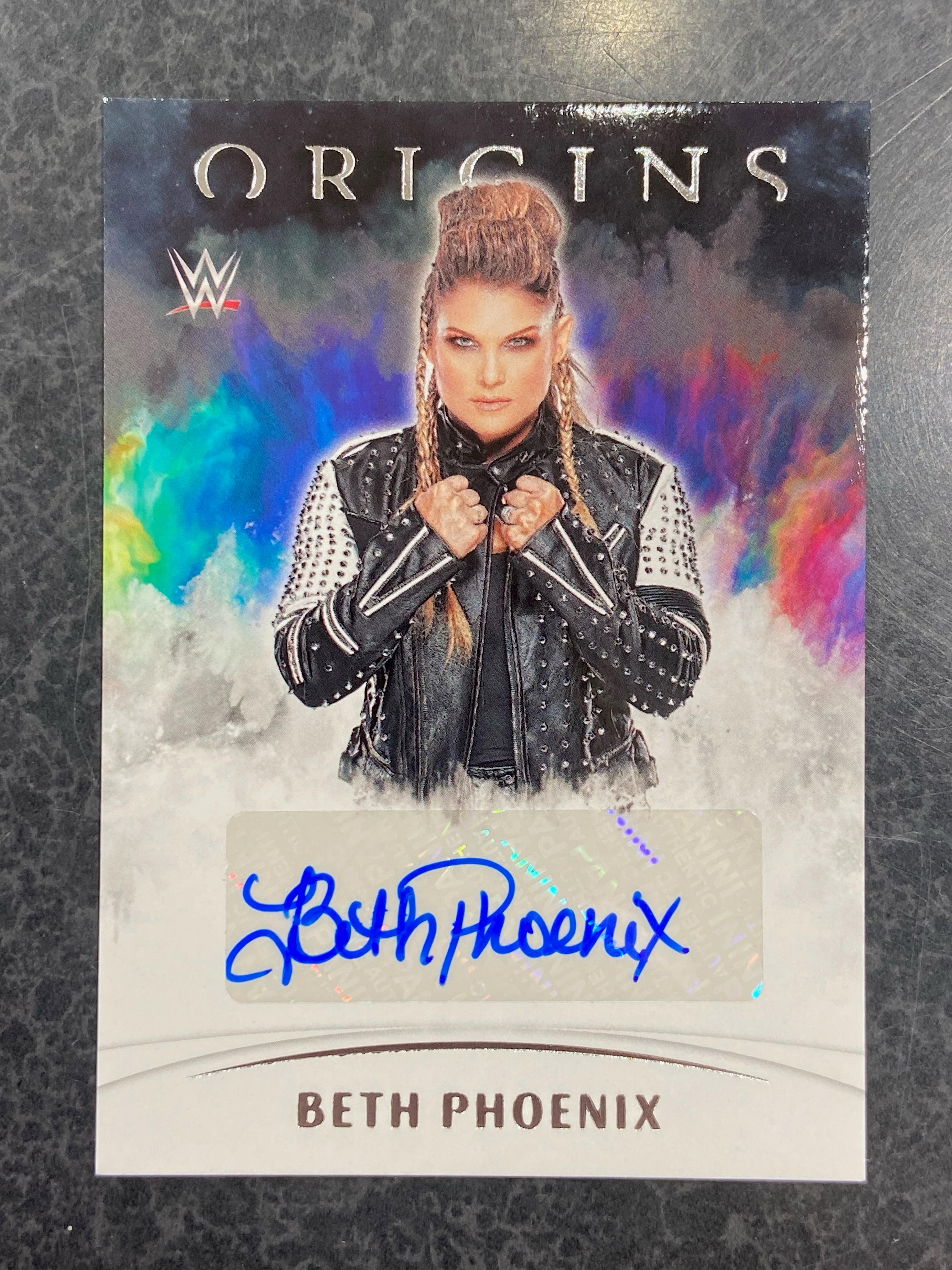 2022 Chronicles WWE Beth Phoenix Origins Autograph OA-BPH