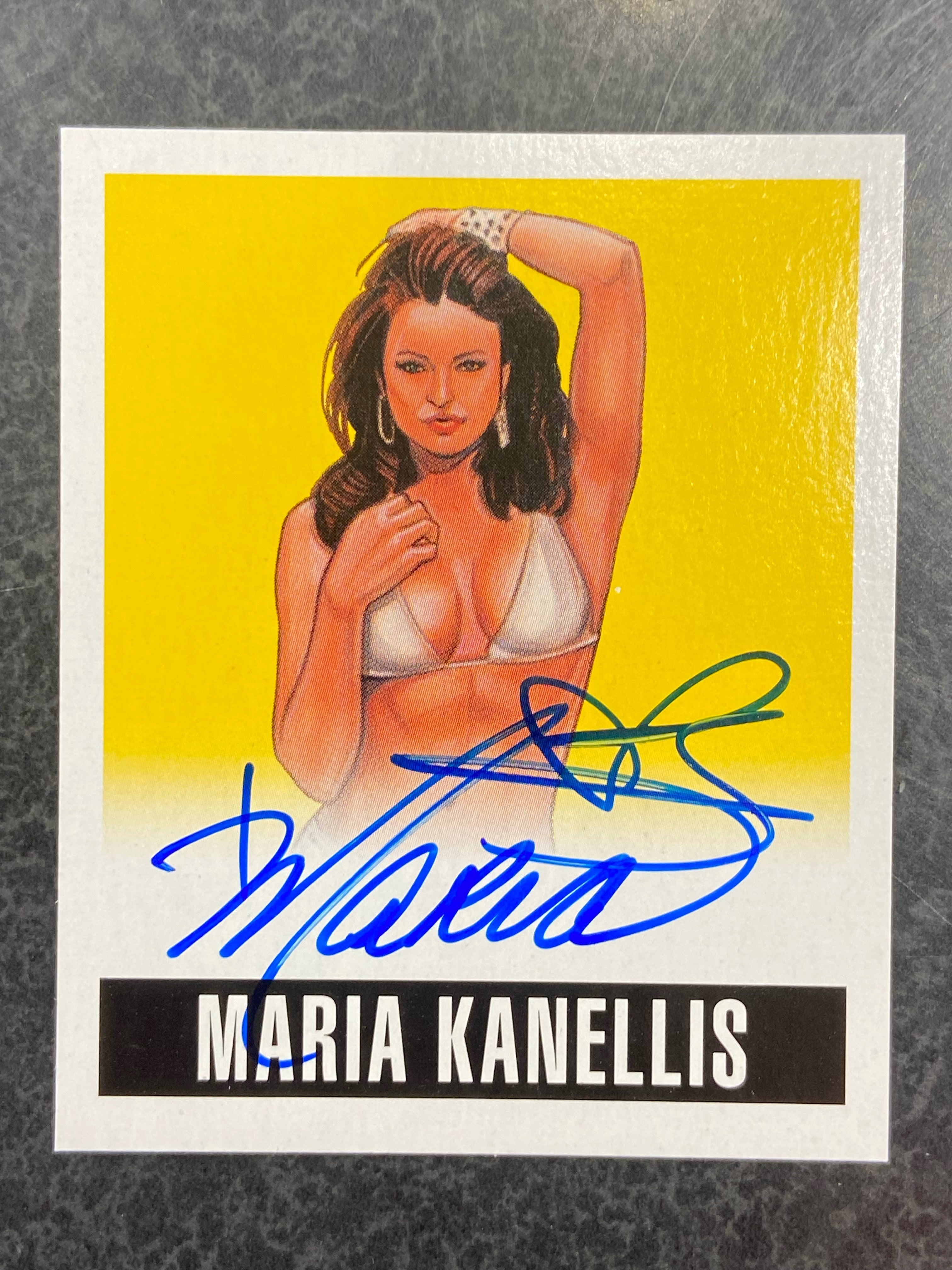 2014 Leaf Originals Wrestling Maria Kanellis Autograph MK1 /99