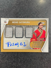 2022 Chronicles WWE Meiko Satomura Absolute Tools of The Trade Autograph TT-MSN /75