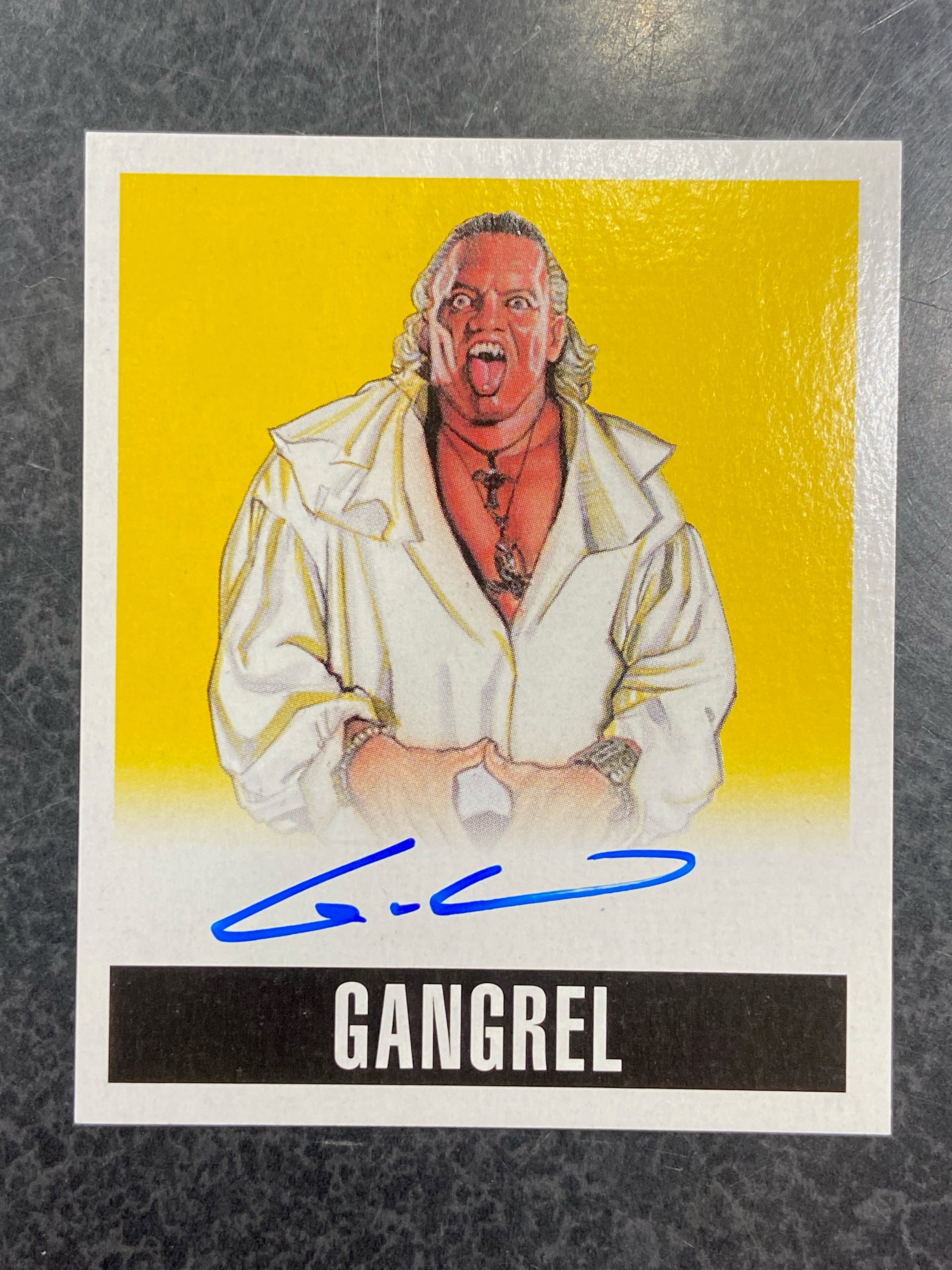 2014 Leaf Originals Wrestling Gangrel Autograph G1 /99