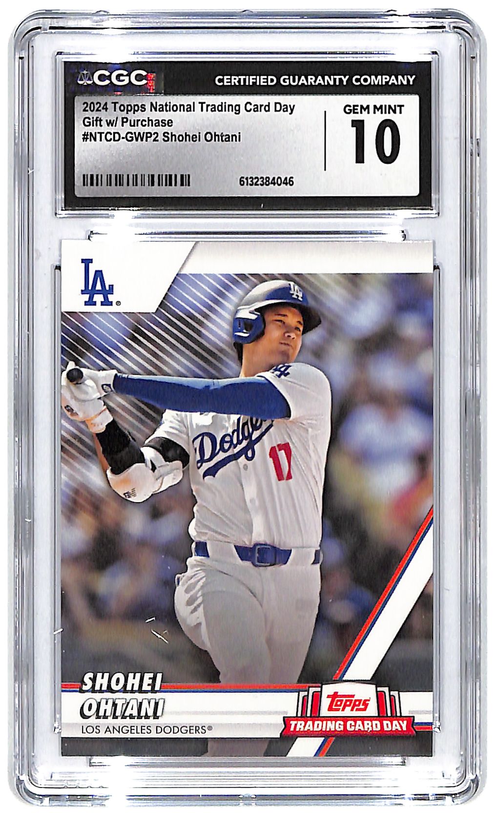 2024 Shohei Ohtani Topps National #NTCD-GWP2 CGC Gem Mint 10