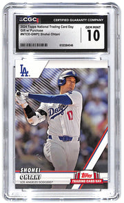 2024 Shohei Ohtani Topps National #NTCD-GWP2 CGC Gem Mint 10