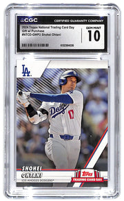 2024 Shohei Ohtani Topps National #NTCD-GWP2 CGC Gem Mint 10