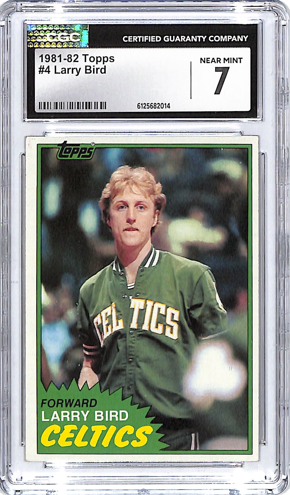 1981-82 Topps Larry Bird #4 CGC 7 Celtics