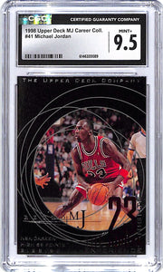 1998 Upper Deck MJ Career Collection Michael Jordan #41 CGC 9.5 Bulls