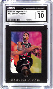1995-96 Scottie Pippen Skybox E-XL #12 CGC Gem Mint 10