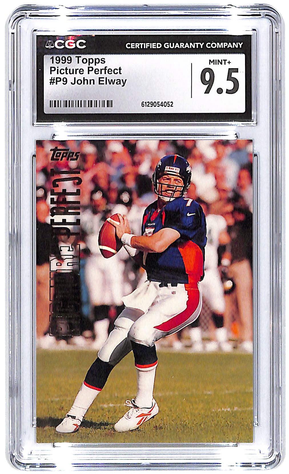1999 John Elway Topps Picture Perfect #P9 CGC Mint Plus 9.5