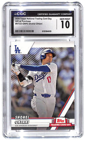 2024 Shohei Ohtani Topps National #NTCD-GWP2 CGC Gem Mint 10