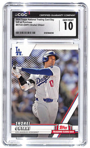 2024 Shohei Ohtani Topps National #NTCD-GWP2 CGC Gem Mint 10