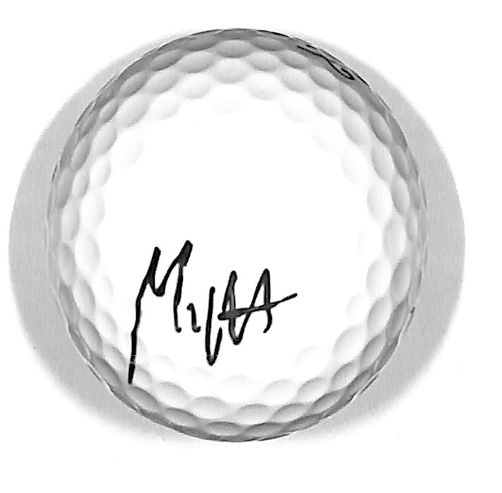 Max Homa Signed Golf Ball JSA Authentic Auto Autograph