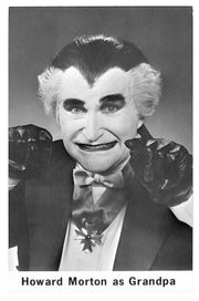 Howard Morton as Grandpa in Munsters Signed Photo JSA Authentic