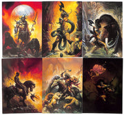 1992 Ken Kelly Fantasy Art Trading Cards Complete Set #1-90 Plus H2
