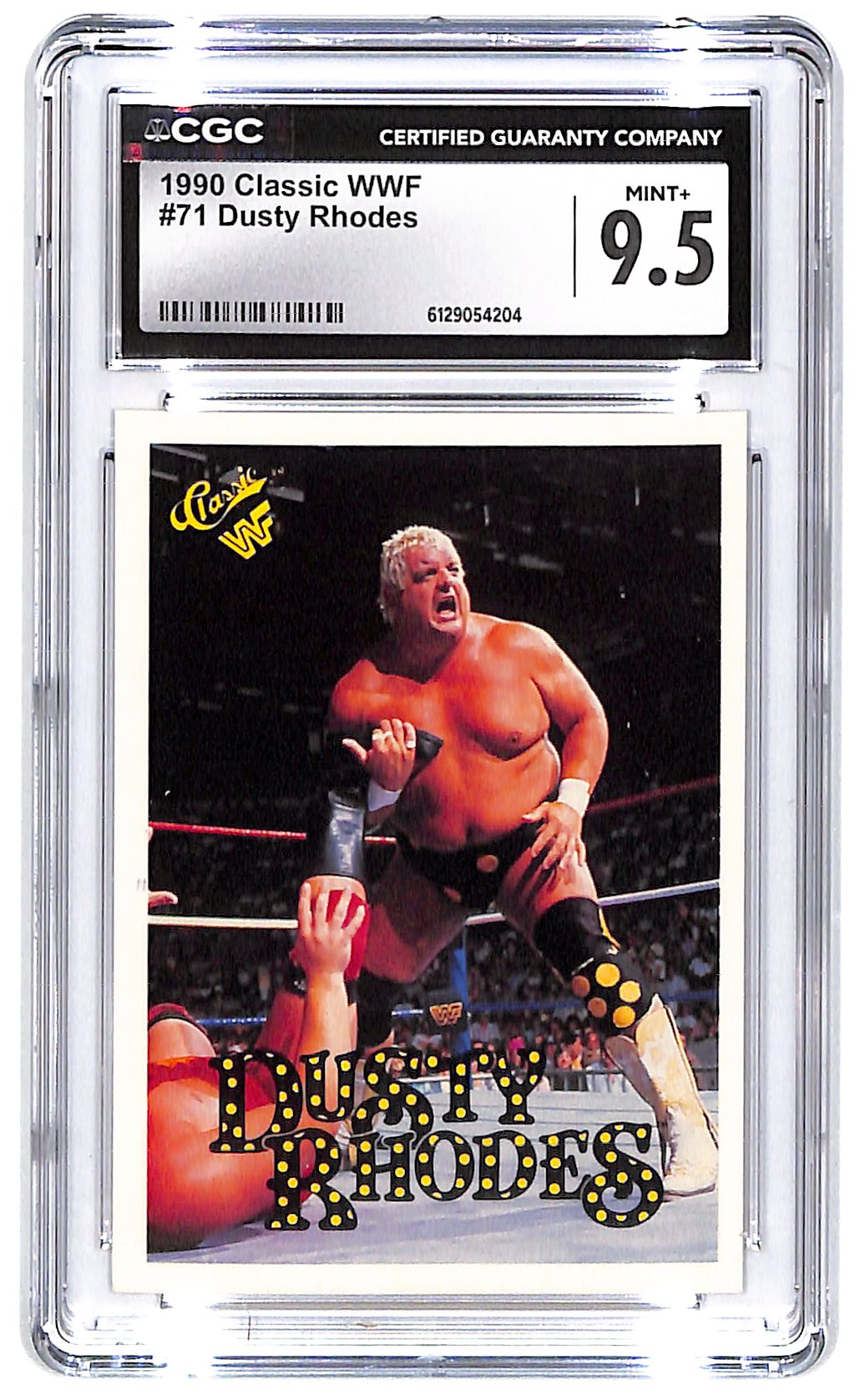1990 Dusty Rhodes Classic WWF #71 CGC Mint Plus 9.5