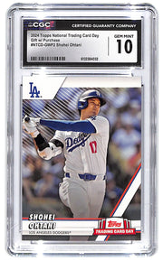 2024 Shohei Ohtani Topps National #NTCD-GWP2 CGC Gem Mint 10