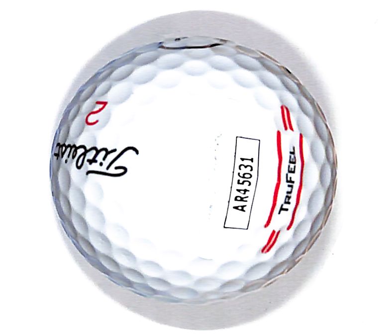 Cameron Young Signed Golf Ball JSA Authentic Auto Autograph 31