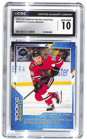 2024 Connor Bedard Upper Deck National Card Day #NHCD-31 CGC Gem Mint 10