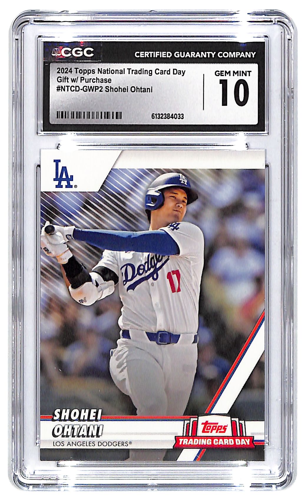 2024 Shohei Ohtani Topps National #NTCD-GWP2 CGC Gem Mint 10