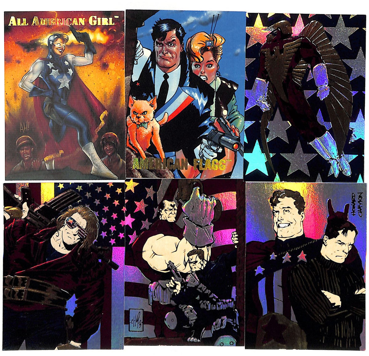 1993 The Creators Universe Dynamic All American Girl Complete Set #1-100