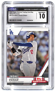 2024 Shohei Ohtani Topps National #NTCD-GWP2 CGC Gem Mint 10