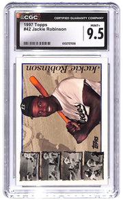 1996-97 Jackie Robinson Topps #42 CGC Mint Plus 9.5