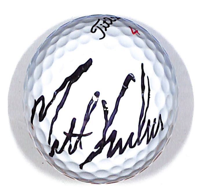 Matt Kuchar Signed Golf Ball JSA Authentic Auto Autograph