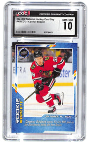 2024 Connor Bedard Upper Deck National Card Day #NHCD-31 CGC Gem Mint 10