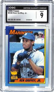 1990 Ken Griffey Jr. Topps #336 CGC Mint 9