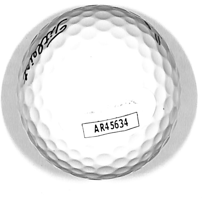 Sam Burns Signed Golf Ball JSA Authentic Auto Autograph 34