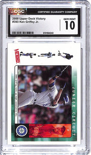 2000 Upper Deck Victory Ken Griffey Jr #393 CGC 10 Mariners