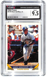1993 Ken Griffey Jr. Topps #179 CGC Mint Plus 9.5