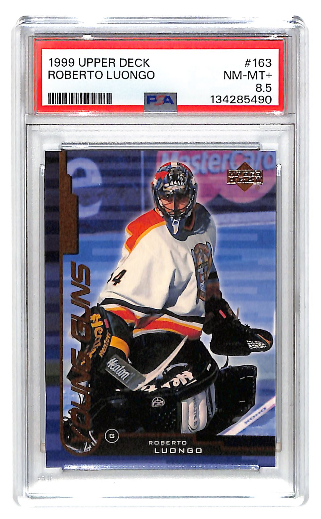 1989 Roberto Luongo Upper Deck #163 PSA Near Mint 8.5