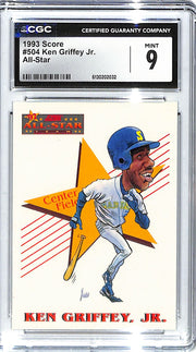 1993 Ken Griffey Jr. Score All Star #504 CGC Mint 9