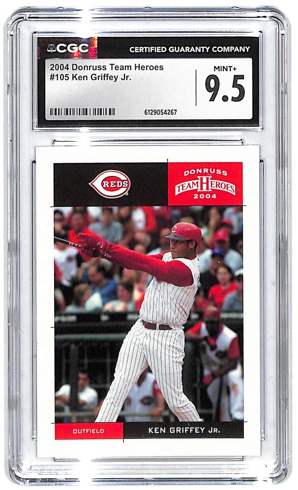 2024 Ken Griffey Jr. Donruss Team Heros #105 CGC Mint Plus 9.5