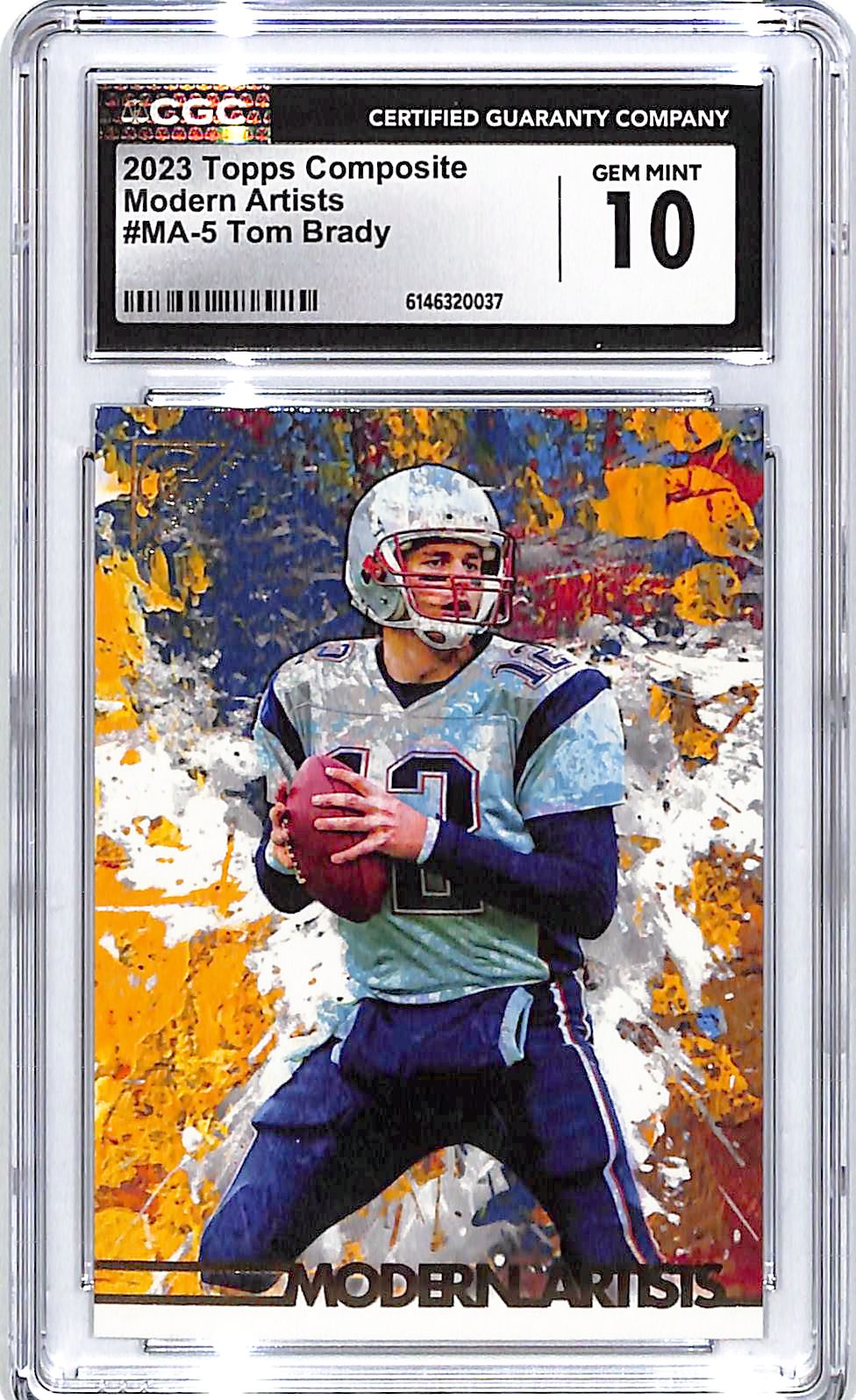 2023 Topps Composite Tom Brady Modern Artists CGC 10 Patriots