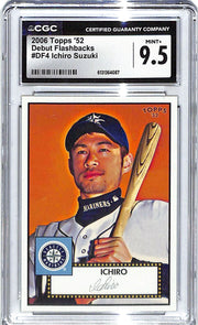 2006 Ichiro Suzuki Topps '52 Debut Flashbacks #DF4 CGC Mint Plus 9.5