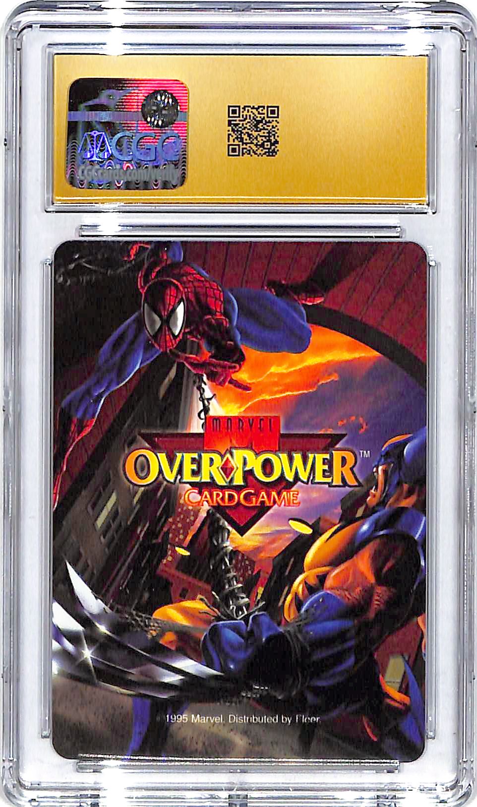 1995 Venom Fighting OverPower Marvel Base Set Common 5FIT CGC Pristine