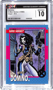 1992 Domino X-Men Series One Impel #3 CGC Gem Mint 10