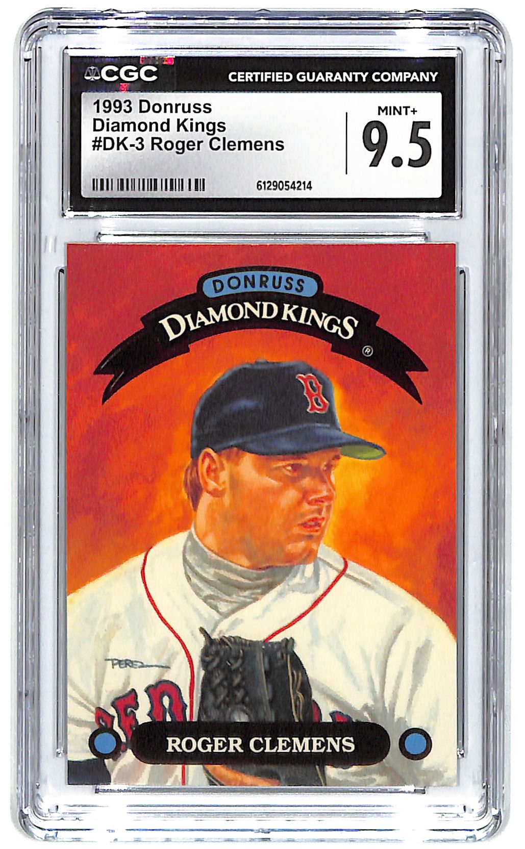 1993 Roger Clemens Donruss Dimond Kings #Dk-3 CGC Mint Plus 9.5