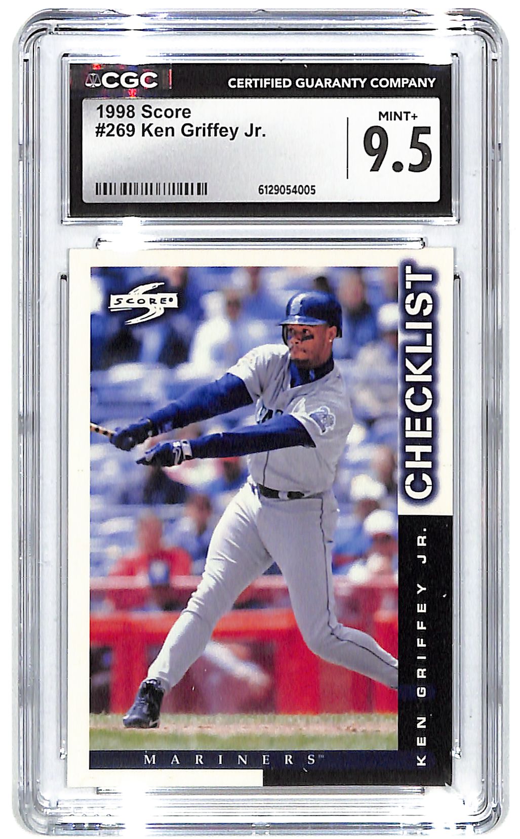 1998 Ken Griffey Jr. Score #269 CGC Mint Plus 9.5