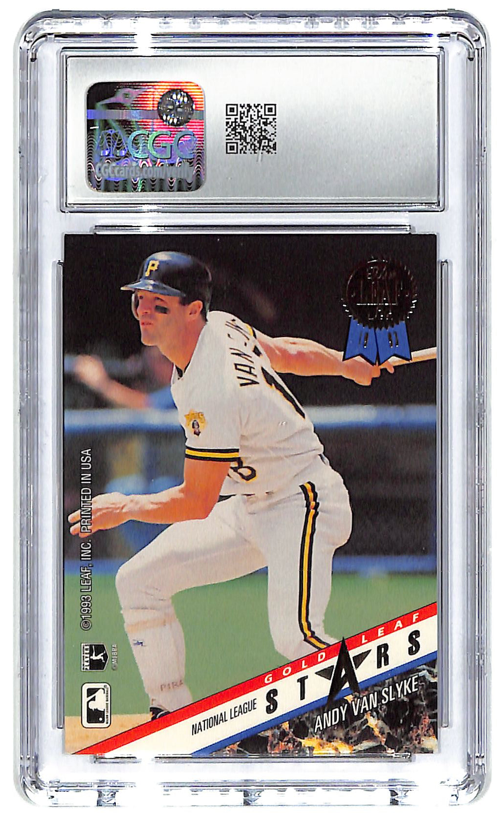 1993 Griffey Jr./Slyke Leaf Gold Leaf All-Star #7 CGC Mint 9.5