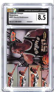1998-99 Hoops David Robinson Rejectors /2500 CGC 8.5 Spurs