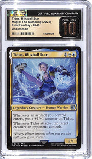 Magic The Gathering Final Fantasy Tidus Blitzball Star 0246 Uncommon CGC 10 Pristine