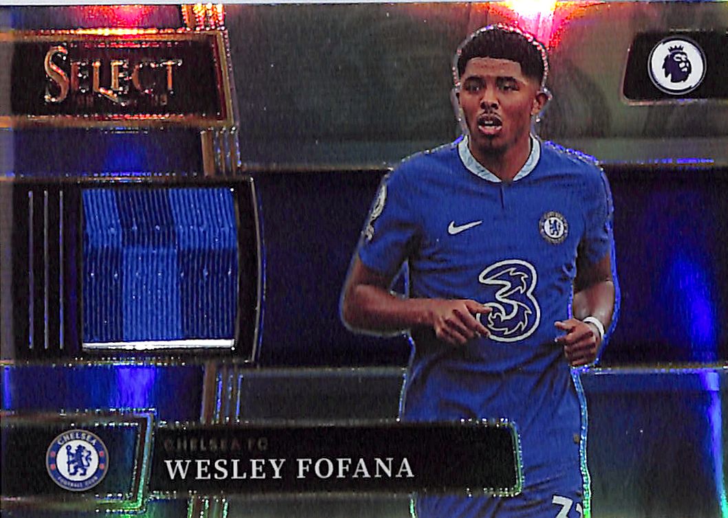 2022-23 Select Premier League Wesley Fofana Jersey Patch Chelsea
